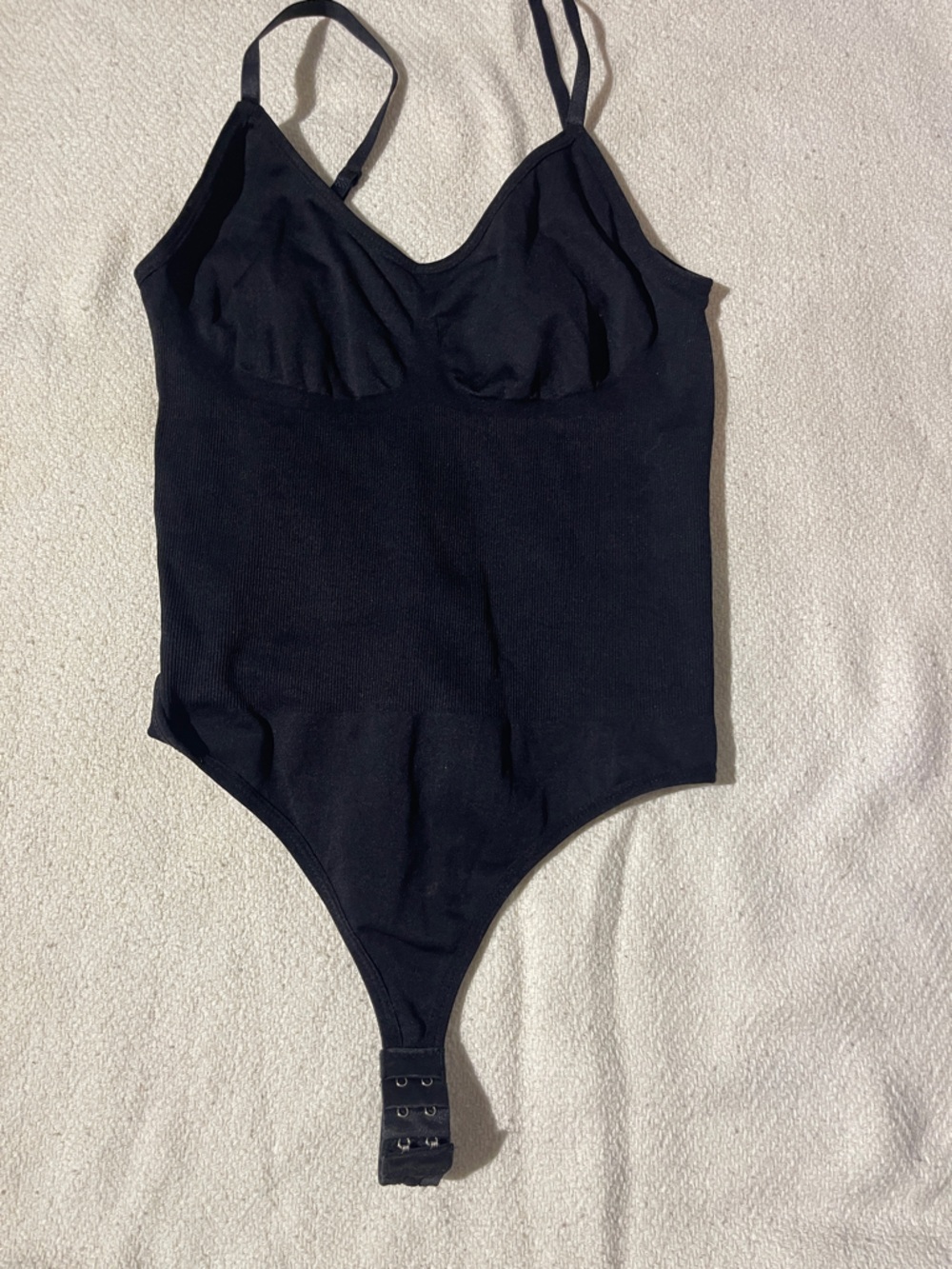 NWOT Women’s Black Thong Shapewear Bodysuit